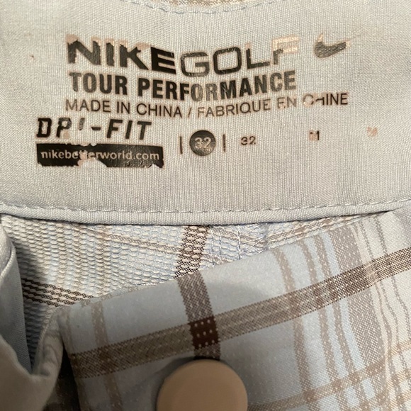 Nike Golf Tour Performance plaid short - Picture 4 of 4